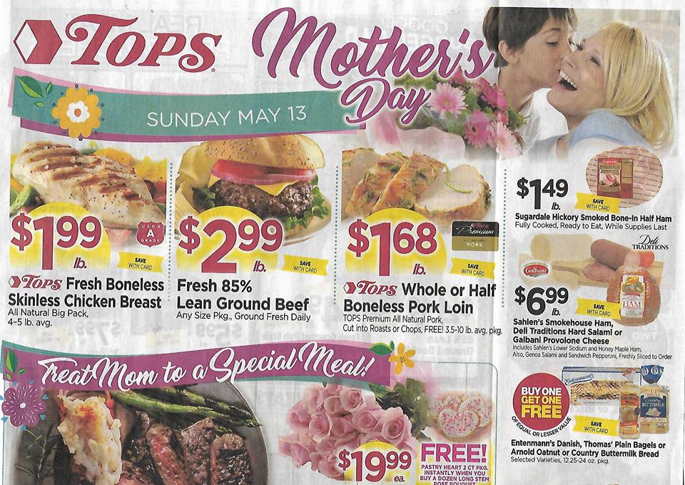 Tops Markets 5/6 5/12 Ad Scan And Coupon Match Ups
